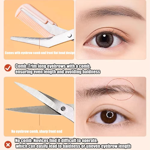 Easy Brow Shaping Scissors ✂️👁️